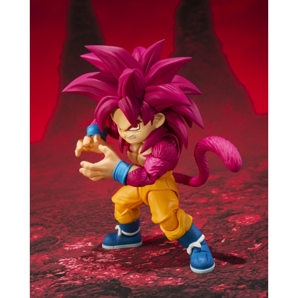 S.H.Figuarts Dragon Ball Daima - Super Saiyan 4 Son Goku (Mini) (P-Bandai Exclusive)
